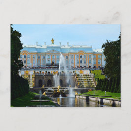 Peterhof Palace Grand Cascade, Ryssland Vykort