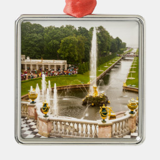 Peterhof slott och trädgårdar St Petersburg Julgransprydnad Metall
