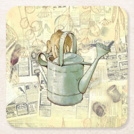 Peterkansammansättning Underlägg Papper Kvadrat