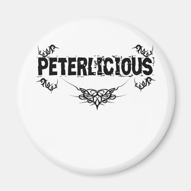 Peterlicious Magnet (Framsidan)