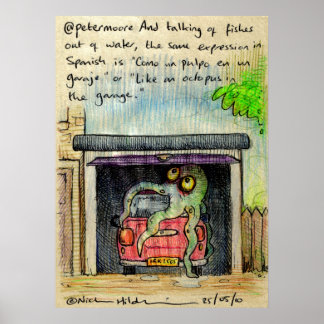 @petermoore irkafirka print poster