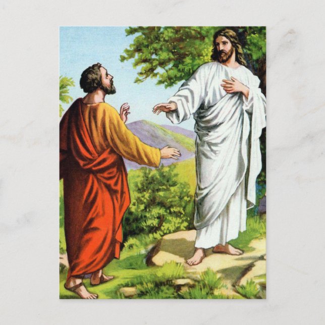 Peter's Confession Vykort (Framsida)