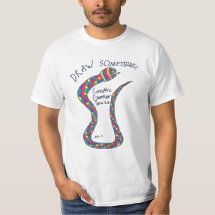 Peter's Graphic Garter Snake Shirt T