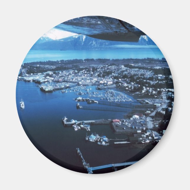 Petersburg Alaska Magnet (Framsidan)