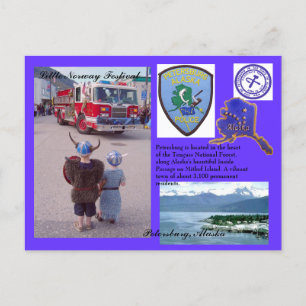 Petersburg, Alaska Vykort