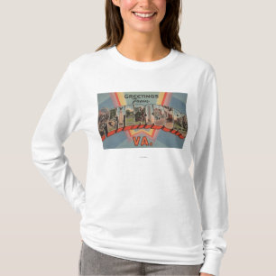 Petersburg Virginia - stora brevplatser T-shirt