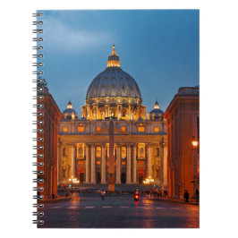 Petersdom in Rom - Italien Anteckningsbok Med Spiral
