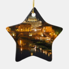 Petersdom - Vatikan - Rom - Italien Julgransprydnad Keramik