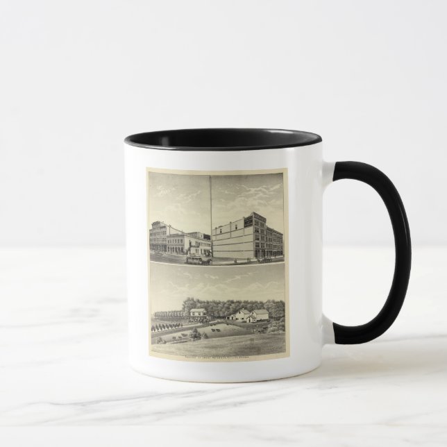 Petersen, Dewey och Stone, Nebraska Mugg (Höger)