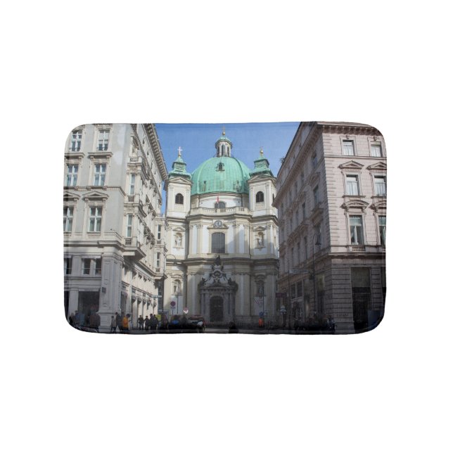 Peterskirche Wien Österreich Badrumsmatta (Framsidan)