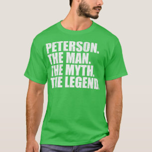 Peterson Family namn Peterson, efternamn Pe T Shirt