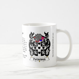 Peterson vapensköldmugg kaffemugg