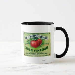 Peterson's Cider Vinegar Label Mugg