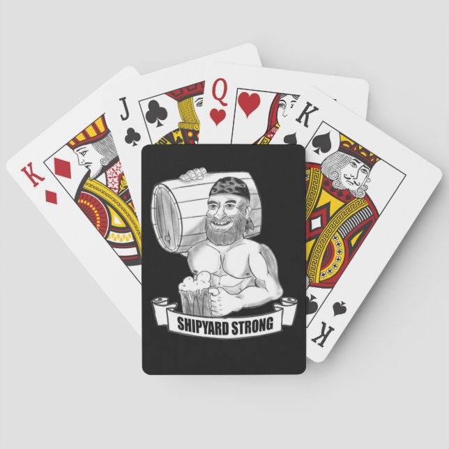 Pete's Classic Shipyard' spelkort (Baksidan)