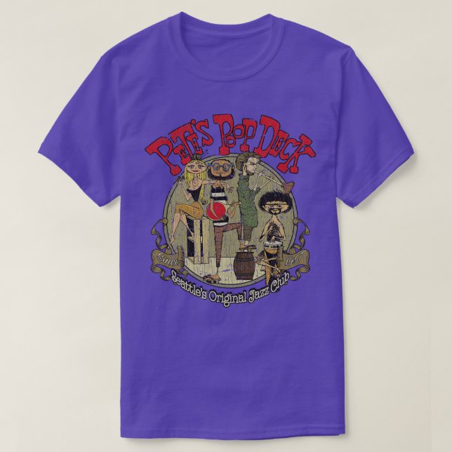 Petes Poop Deck 1957 T Shirt (Design framsida)