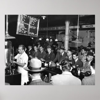 Pete's Pub: 1950 Poster