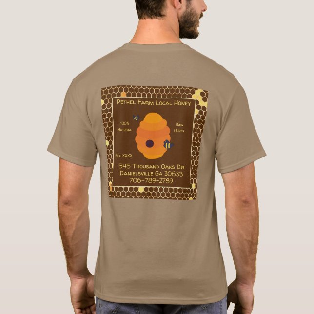 Pethel Farm Local Honey Editerad T-Shirt (Baksida)