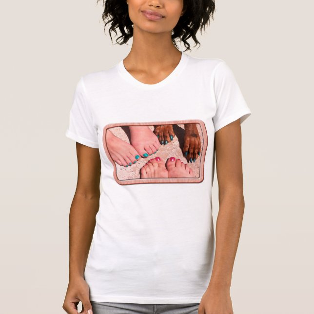 Peticure - PedicureSpadag T Shirt (Framsida)