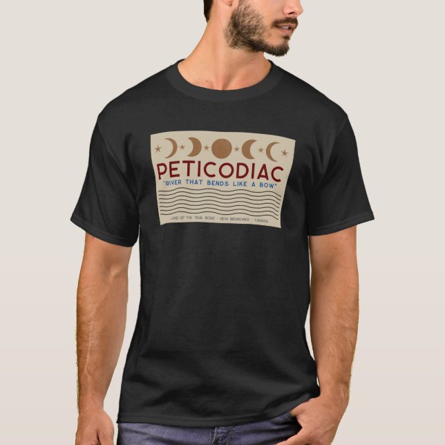 Petikodiac - en flod som böjer sig som en strö t shirt (Framsida)