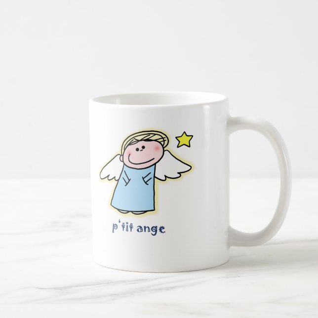 Petit Ange (lite ängeln i franskt) Kaffemugg (Höger)