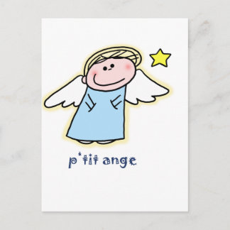 Petit Ange (liten ängel i Fransk) Vykort