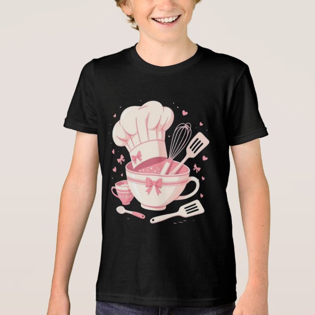 Petit bakery cooking club coquette  t shirt (Framsida)