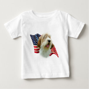 Petit Basset Griffon Vendéen 2 Flagga Tee