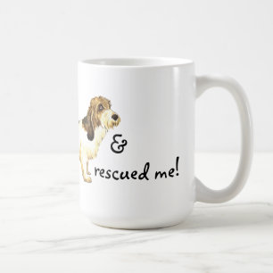 Petit Basset Griffon Vendéen för rädding Kaffemugg