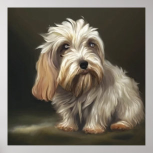 Petit Basset Griffon Vendeen - Hund Porträtt Poster