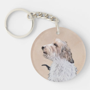 Petit Basset Griffon Vendéen Painting - Hund Art