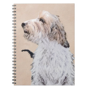Petit Basset Griffon Vendéen Painting - Hund Art Anteckningsbok