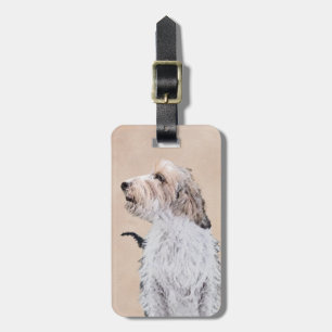 Petit Basset Griffon Vendéen Painting - Hund Art Bagagebricka