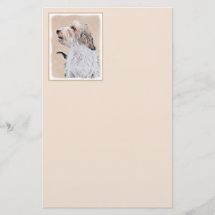 Petit Basset Griffon Vendéen Painting - Hund Art Brevpapper