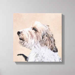 Petit Basset Griffon Vendéen Painting - Hund Art Canvastryck