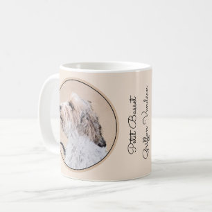 Petit Basset Griffon Vendéen Painting - Hund Art Kaffemugg