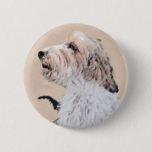 Petit Basset Griffon Vendéen Painting - Hund Art Knapp