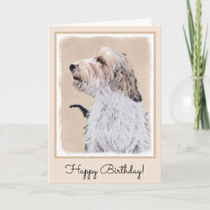 Petit Basset Griffon Vendéen Painting - Hund Art Kort