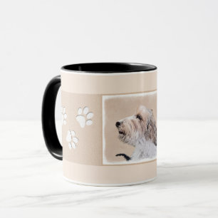 Petit Basset Griffon Vendéen Painting - Hund Art Mugg