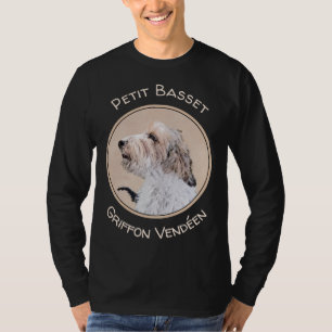 Petit Basset Griffon Vendéen Painting - Hund Art T Shirt