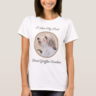 Petit Basset Griffon Vendéen Painting - Hund Art T Shirt