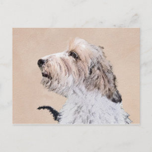 Petit Basset Griffon Vendéen Painting - Hund Art Vykort