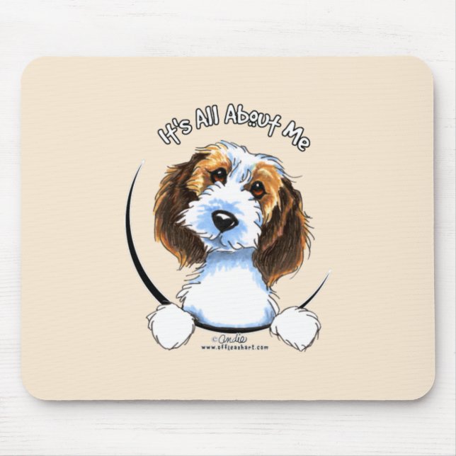 Petit Basset Griffon Vendeen PBGV IAAM Musmatta (Framsidan)