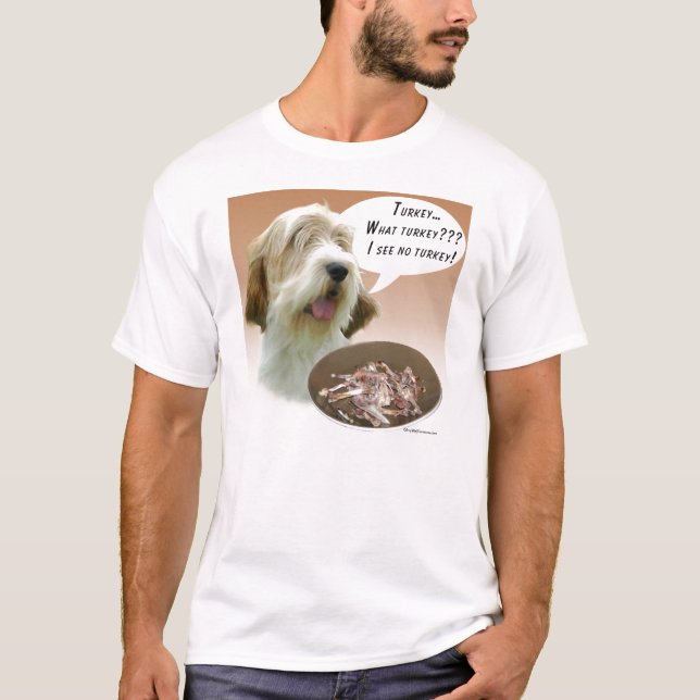 Petit Basset Griffon Vendéen Turkey T Shirt (Framsida)