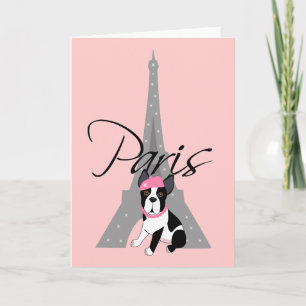 Petit chien à Paris för Le Kort