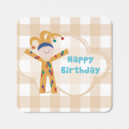 Petit King - Canciones para Soñar Fyrkantigt Klistermärke