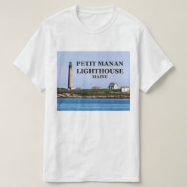 Petit Manan fyr, Maine T-tröja T Shirt