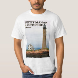 Petit Manan fyr, Maine T-tröja T Shirt