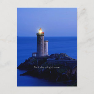 Petit Minou Lighthouse, Plouzane, Frankrike Vykort