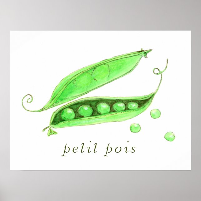 Petit Pois Poster (Framsidan)