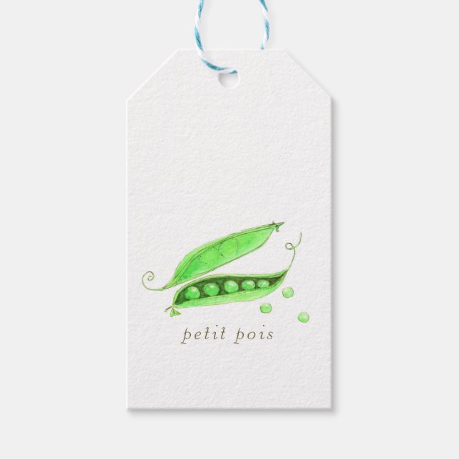 Petit Pois Presentetikett (Framsidan)